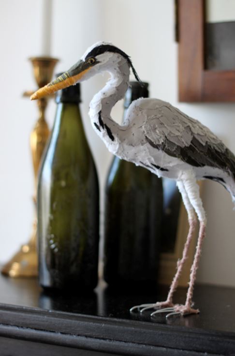 Abigail Brown Textile Art- handmade birds via Audenza