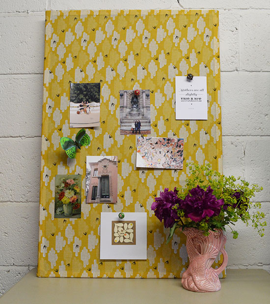 How to transform a boring notice board- Audenza