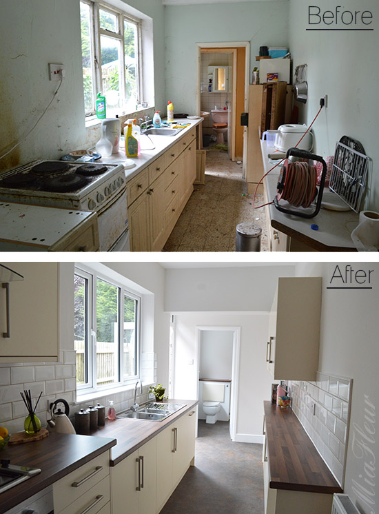 House renovations, before and after shots- Audenza