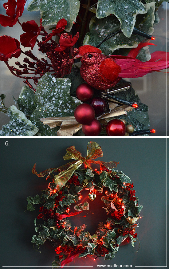 How to Decorate a Christmas Wreath- Audenza