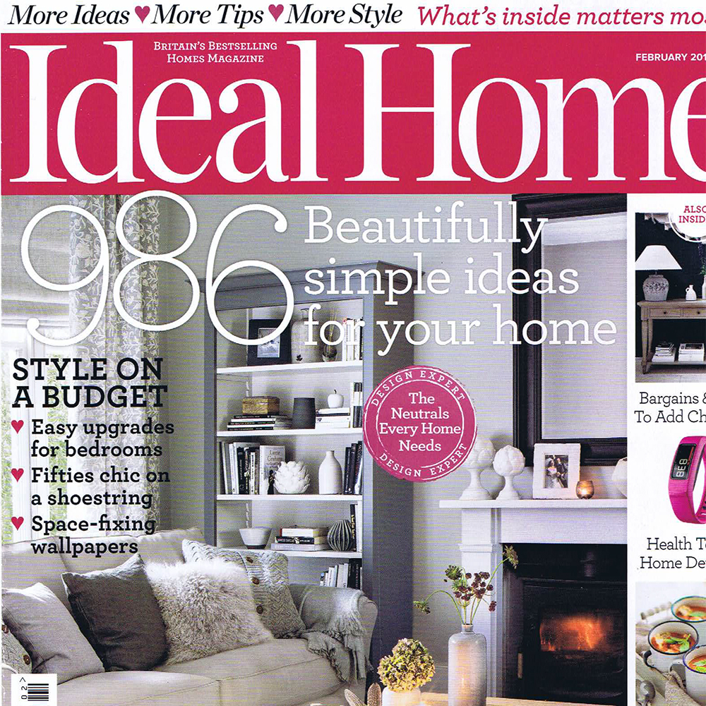 MiaFleur featured in Ideal Home- Copper Floor Lamp
