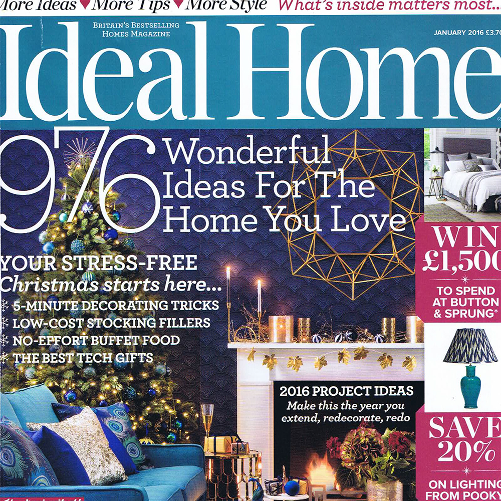 MiaFleur featured in Ideal Home- Drinks Trolley