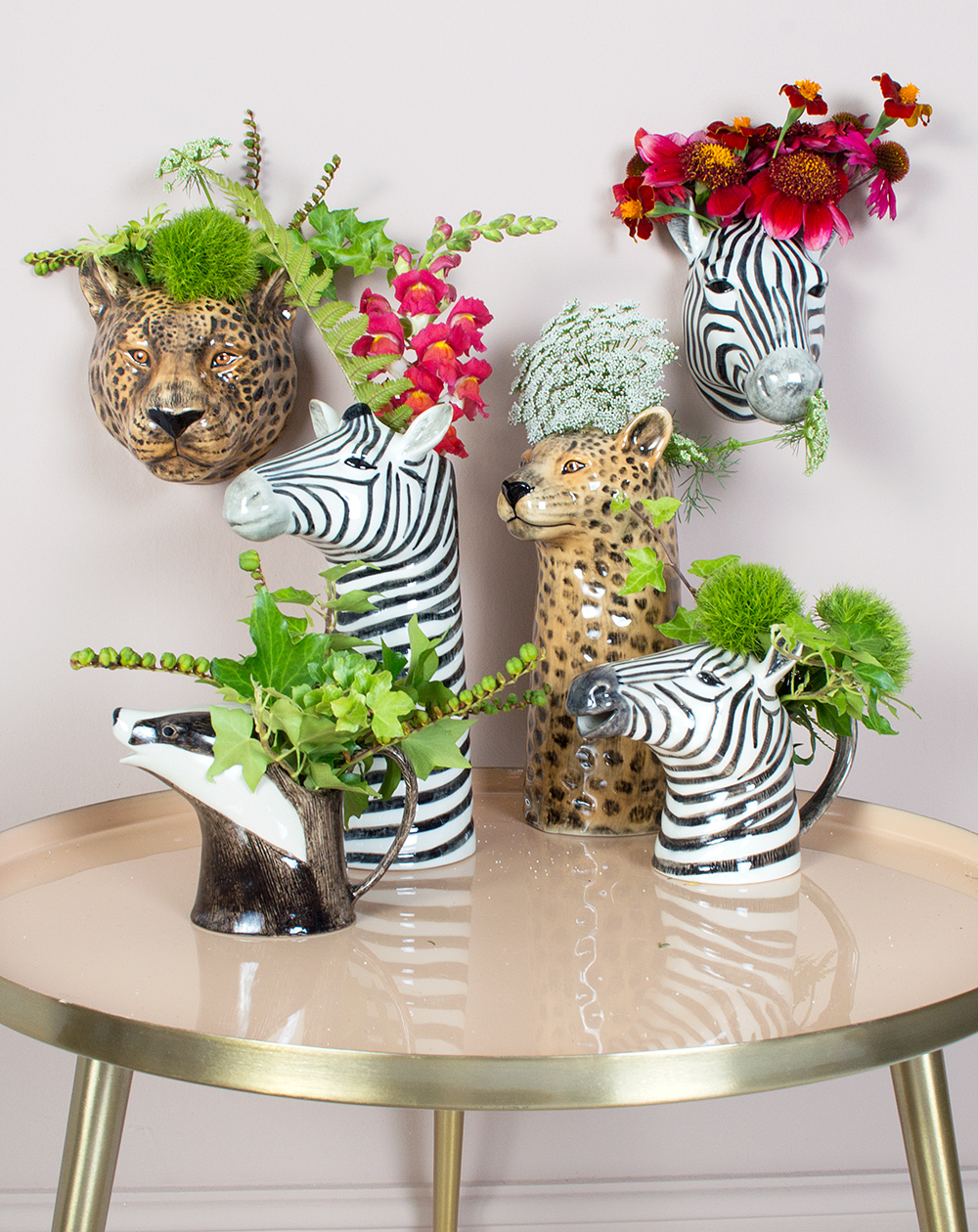 Animals in our interiors are all the rage this season for bringing quirkiness to your décor and a smile to your face. 