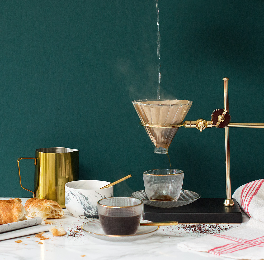 Learn the almost meditative method of brewing pour over filter coffee - it's super simple!