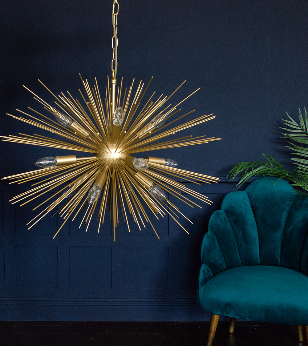 Interior design advice, how to choose decorative lighting, from quirky animal lamps, to tropical palm tree floor lights. Read our tips to help you choose lighting for your home.
