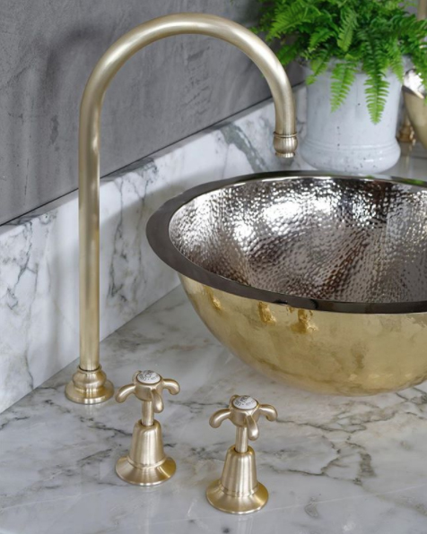 It's all about the detail! Add these beautiful La Loire Brass Taps by Catchpole and Rye for a touch of timeless elegance. 