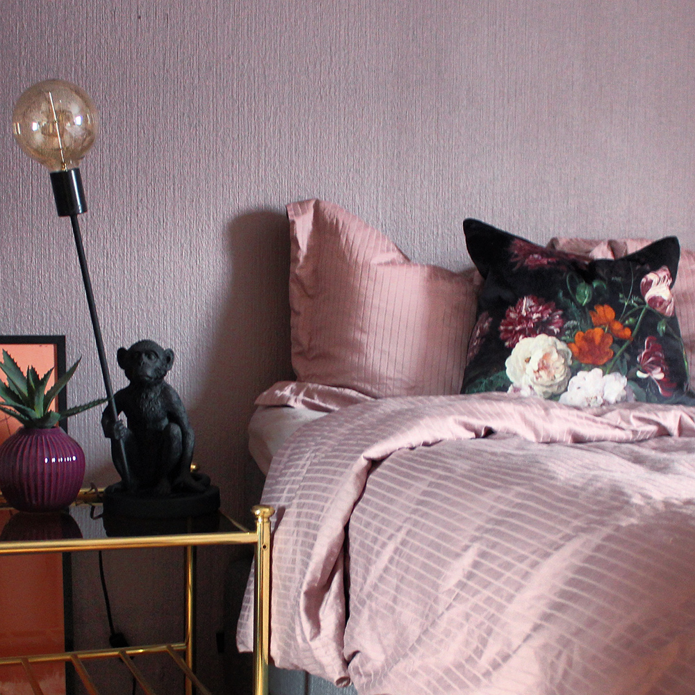 House Tour: Colourful apartment- Pink Bedroom