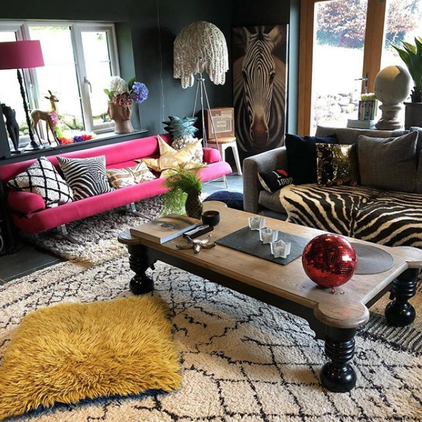 @theraynors top 13 #livefabulousandfearless Instagram homes - eclectic interiors