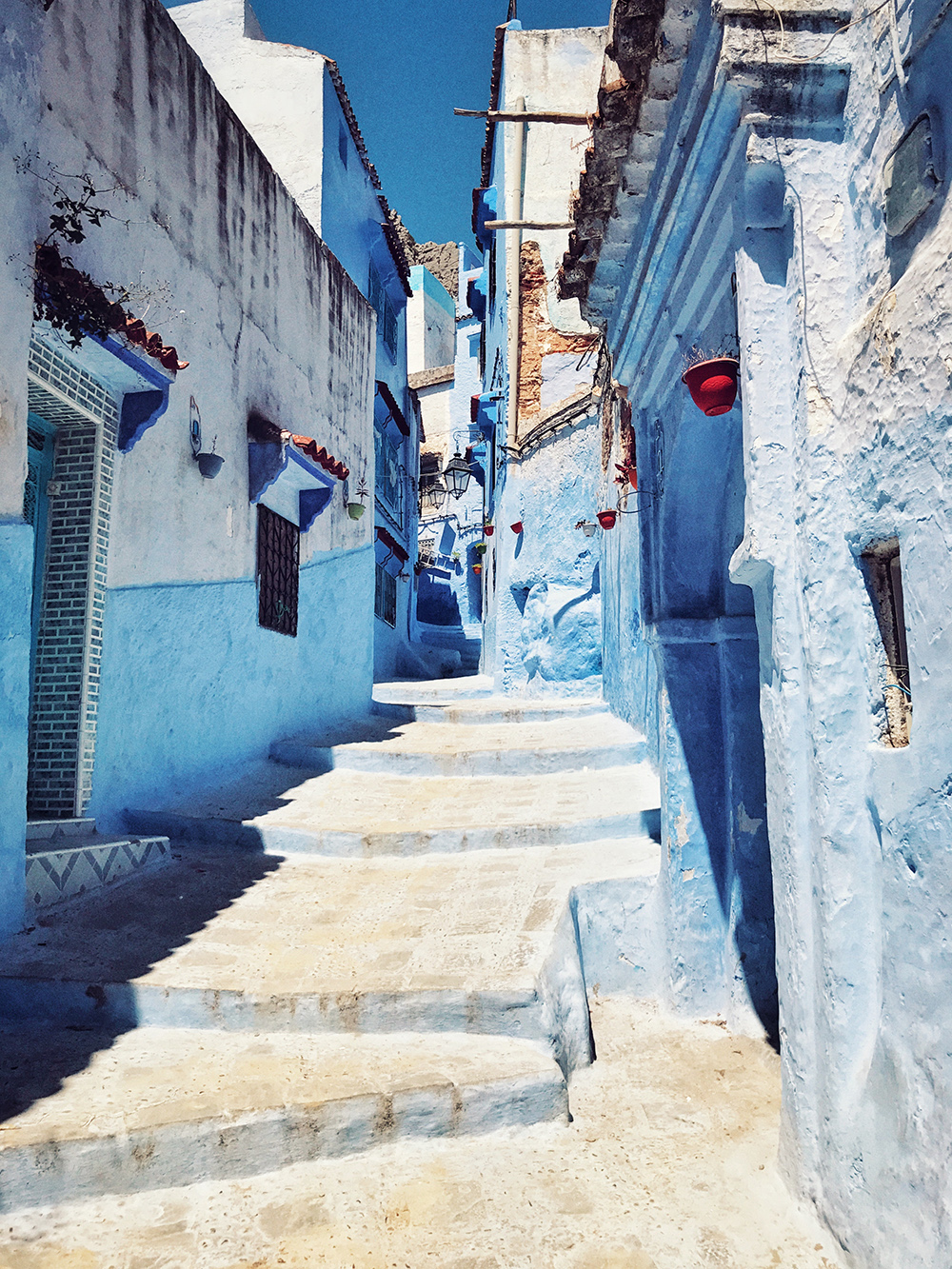 Destinations with colourful buildings- Chefchaouen- Morocco