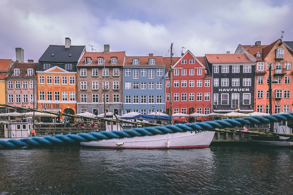 Destinations with colourful buildings-Copenhagen-Denmark