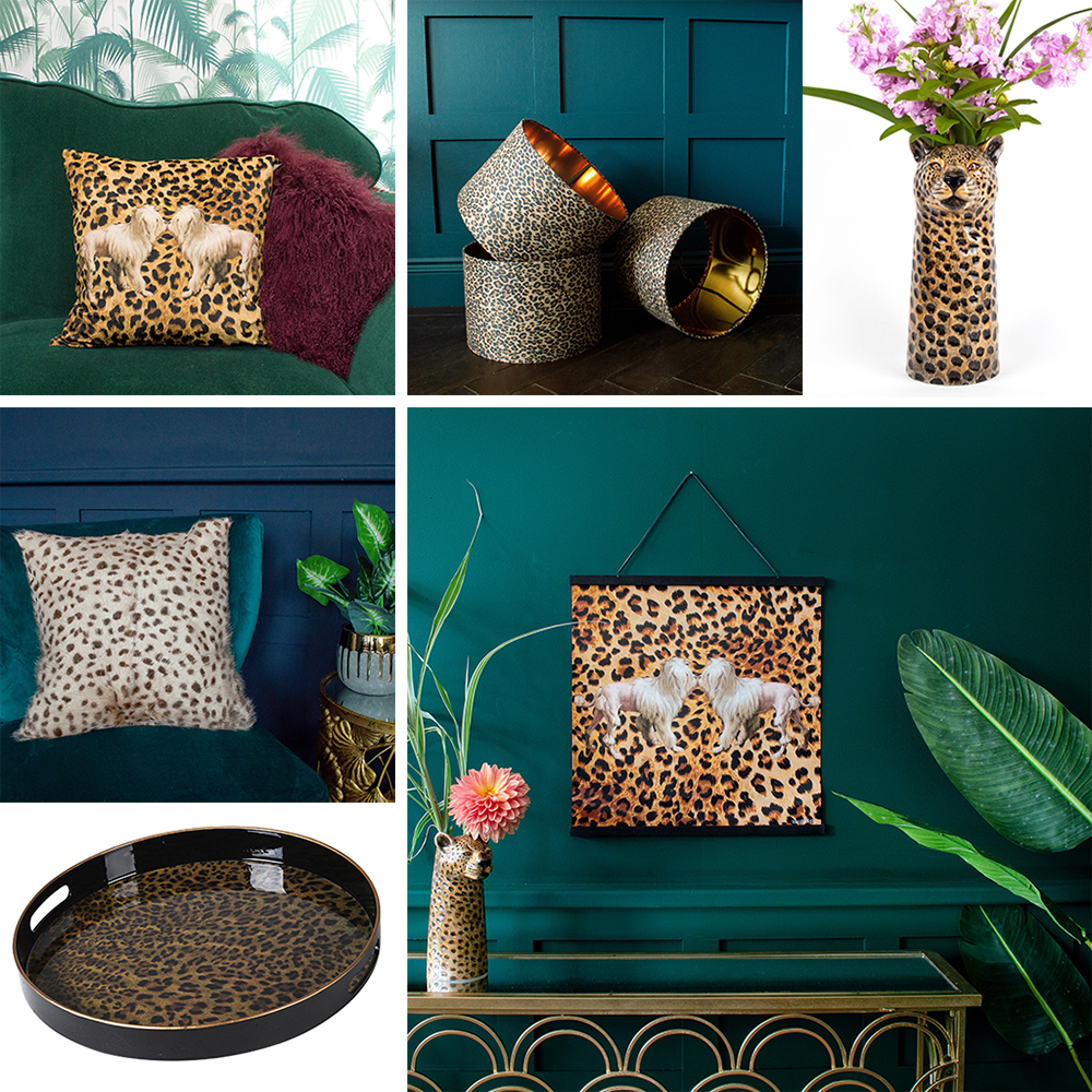 Get the look- leopard print home accessories