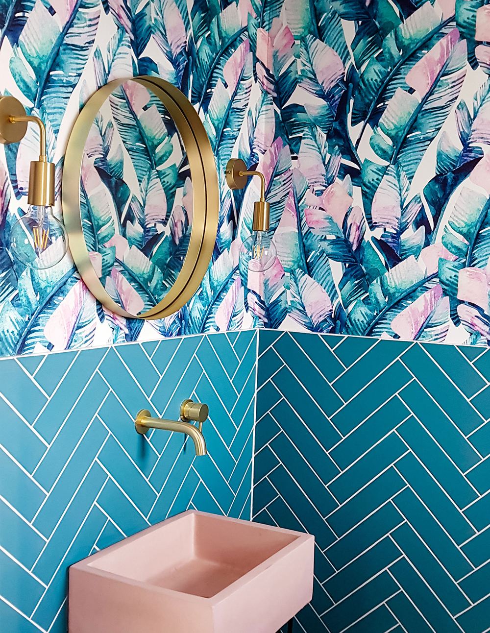 Bonnie & Bold – Banana Leaf Wallpaper