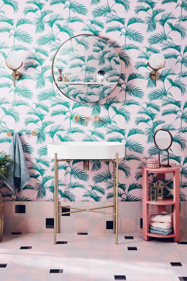 Caselio – Jungle Palmes Wallpaper