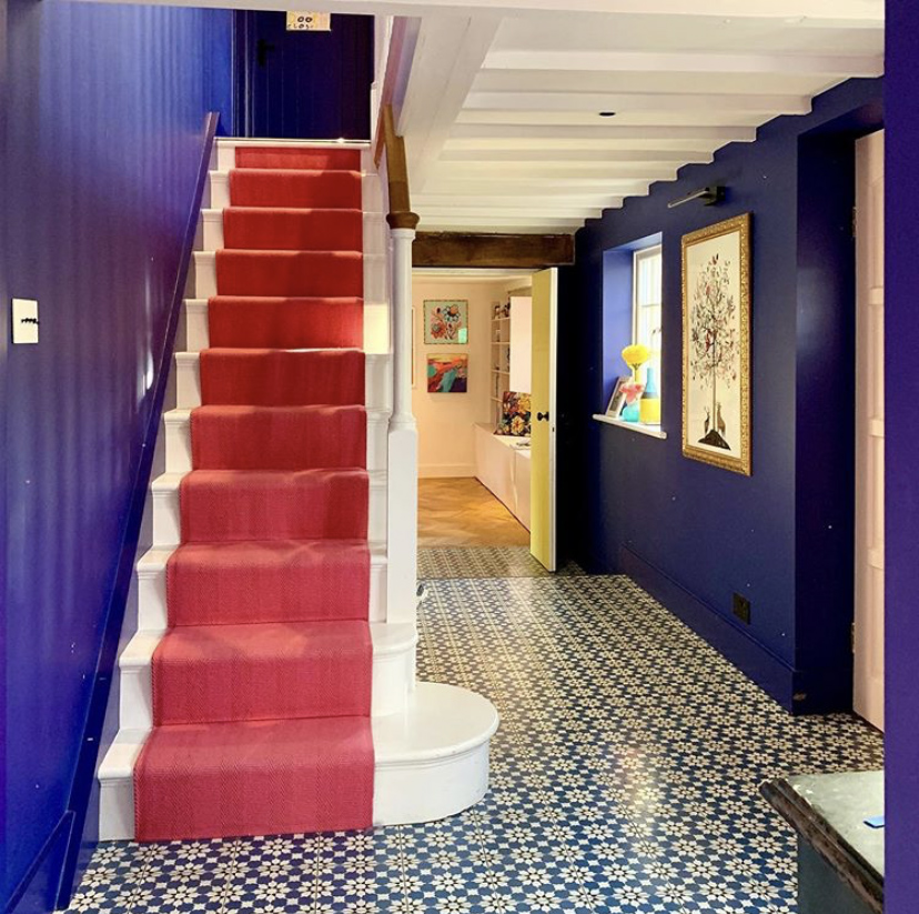 Royal blue paint colour inspiration - Lazuli by Zoffany